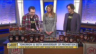 Luca Mariano Distillery releasing signature bourbon on 100th anniversary of prohibition