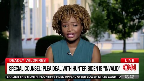 Karine Jean-Pierre On Hunter Biden Special Counsel: "Proud Of How Is Son Is Rebuilding His Life"