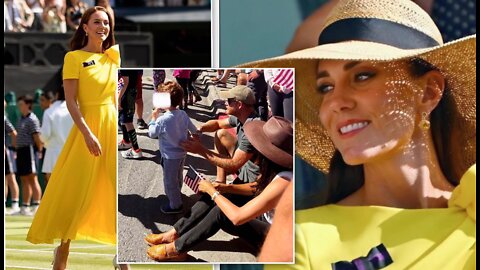#DuchessofCambridge at Wimbledon & #HarryandMeghan PR Trickery&Games #Entertainment #Royals #Gossip