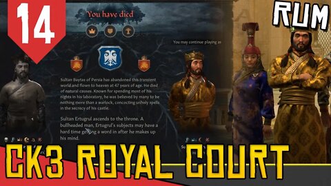 Rumo ao GÊNIO ESTRAGADO - CK3 Royal Court Rum #14 [Gameplay Português PT-BR]