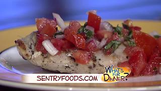 What's for Dinner? - Bruschetta Chicken