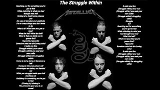 Metallica-The Struggle Within-Metallica lyrics [HQ]