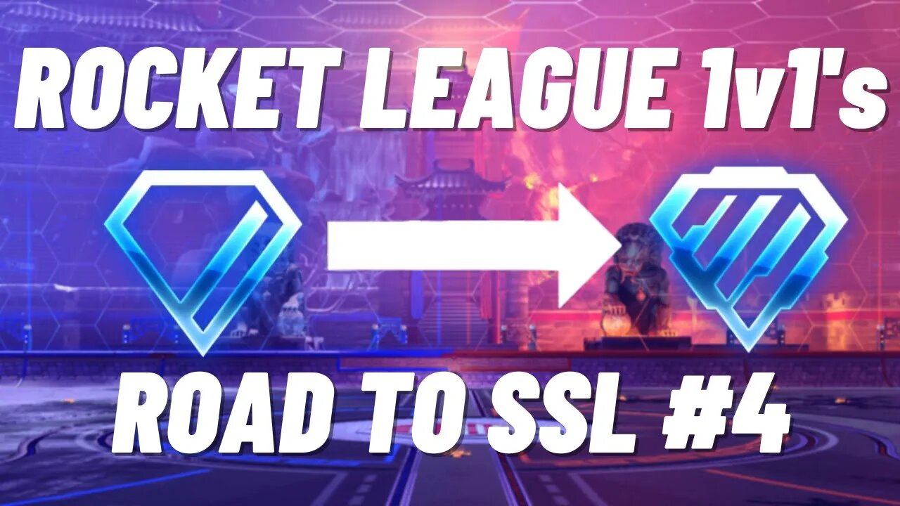 How to rank up from Diamond 1 to Diamond 3 in 1v1 Rocket League | ROAD TO SSL #4