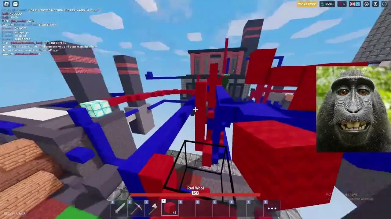 🙀 ROBLOX BEDWARS RANKED GRINDING!! PLAYING WITH VIEWERS!! 😸 | !roblox | !commands | !socials