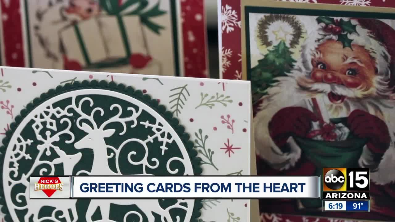 Nick's Heroes: Greeting cards made from the heart