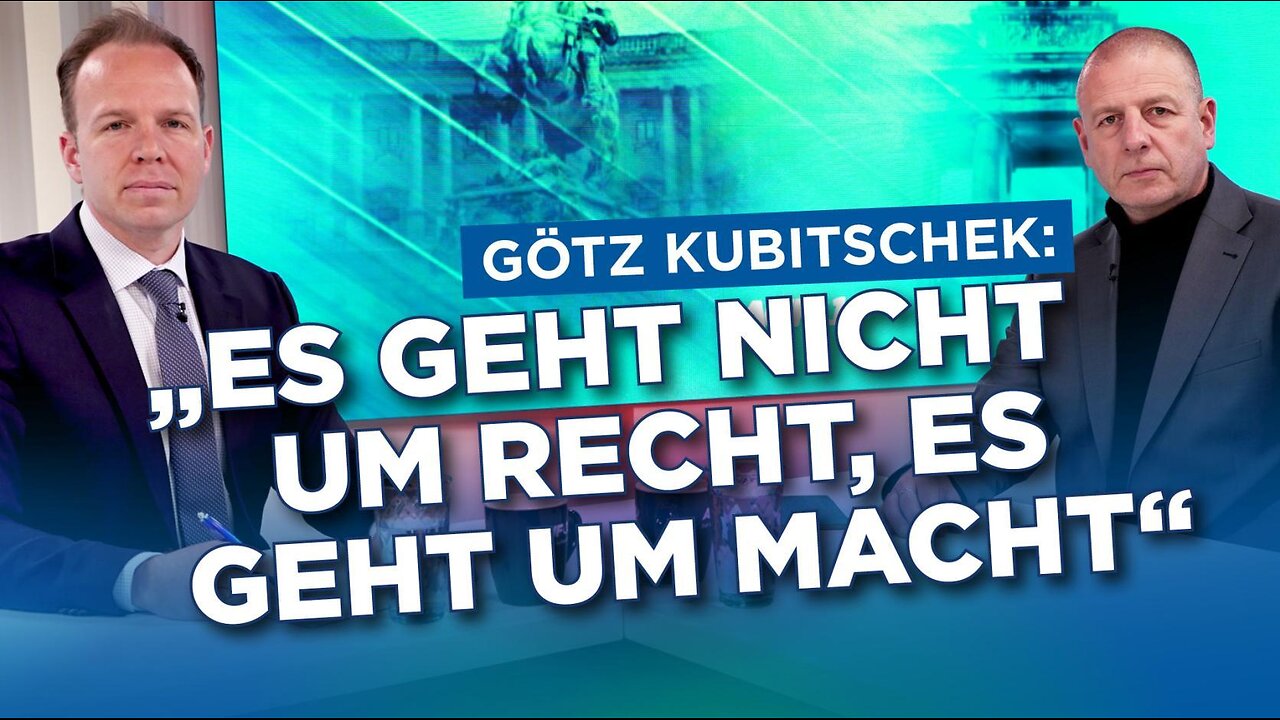 Götz Kubitschek „Es geht nicht um Recht, es geht um Macht!“