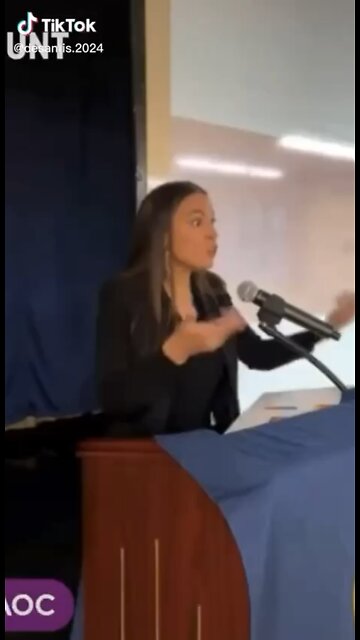 AOC is panicking