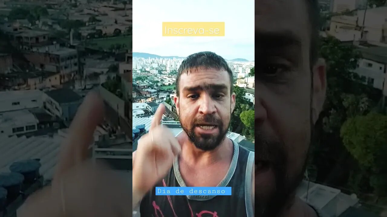 Dia de descanso do treino e aproveitando a tarde com a esposa #esposa #finaldetarde #eueela #laje