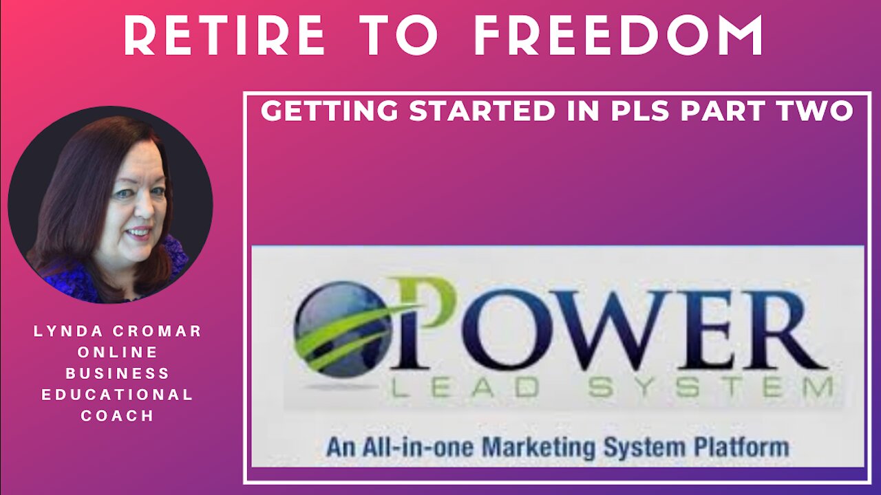 Getting Started In PLS Part Two