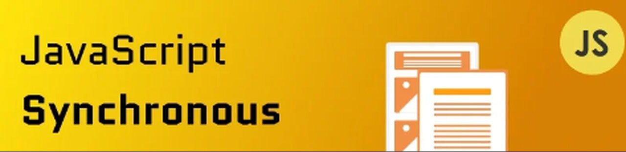 Synchronous Javascript