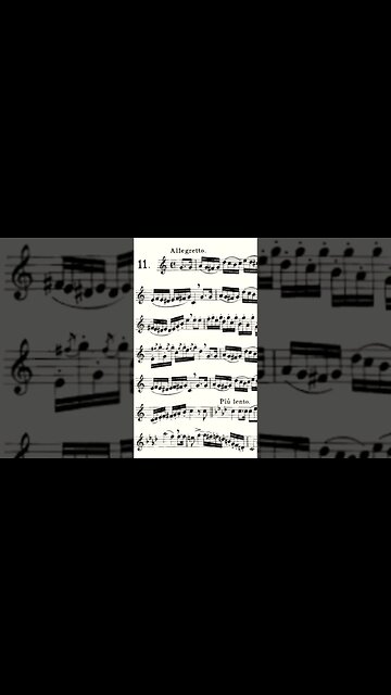 ARBAN 14 Characteristics Studies [11 - Allegretto] - (Full with Piano accompaniment)