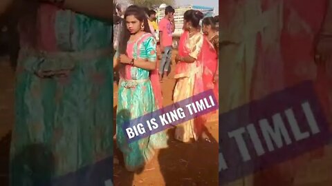 adivasi timli dance 🥀 gadwada 🥀 आदिवासी टिमली डांस 🥀 न्यू 2022🥀 BIG IS KING TIMLI