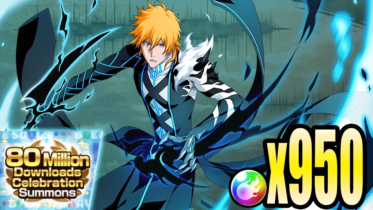 Bleach Brave Souls: Million Downloads Celebration Summons - 950 Orbs