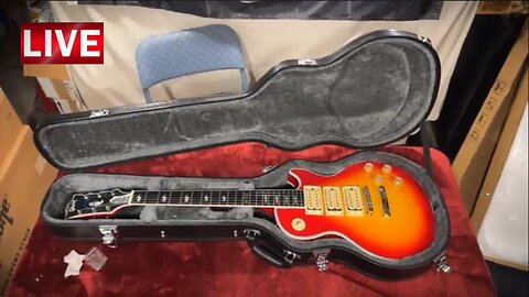 Unboxing a Chibson Ace Frehley Cherry Burst Les Paul