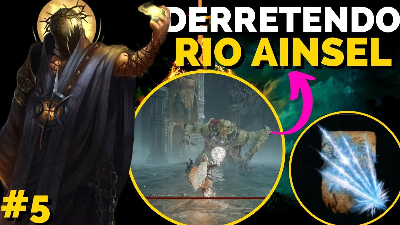 [Elden Ring]: DESAFIO: Caminho da fé #5 - OLHA O BURACO que viemos parar 😑!