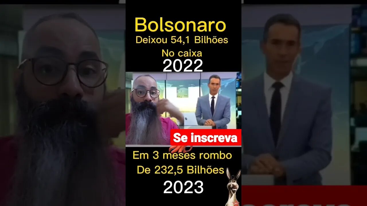 Saldos do governo em 2022 e 2023 #shorts #noticias #news