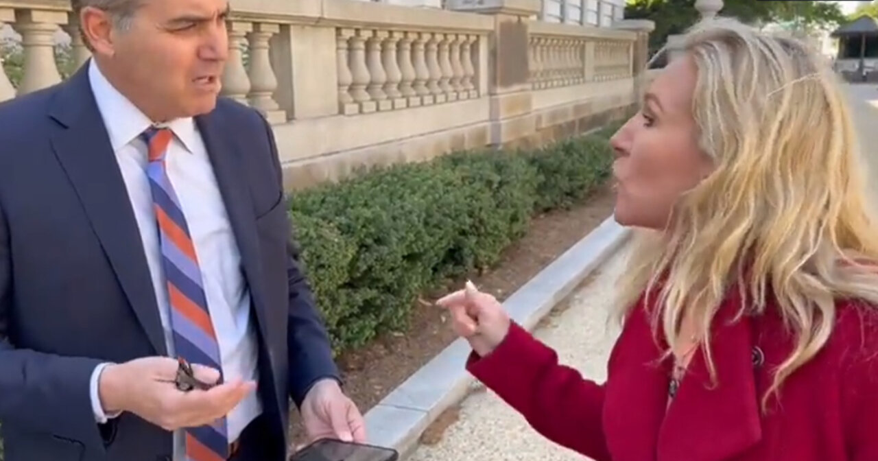 Rep. Marjorie Taylor Greene And Jim Acosta Get Into Shouting Match Over Her Alleged Text Messages