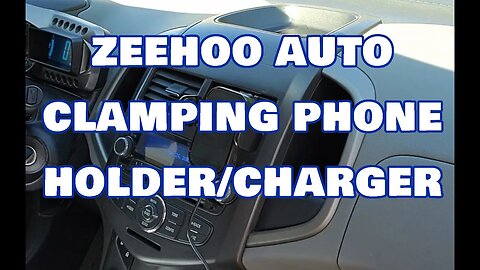 ZeeHoo Auto Clamping Charging Car Phone Holder