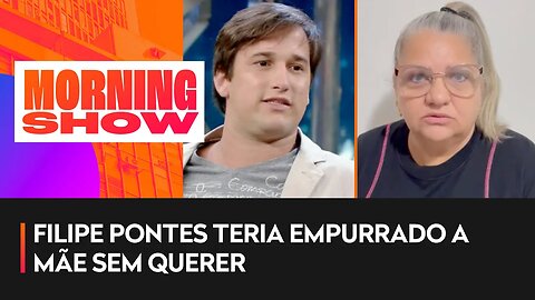 Comediante acusado de agredir mãe é defendido por ela