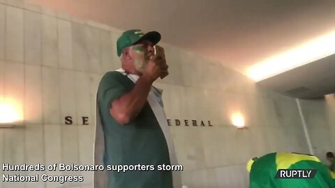 Breaking News: Hundreds of Bolsonaro supporters storm National Congress