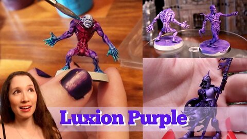 Luxion Purple - Citadel Contrast Paint Review