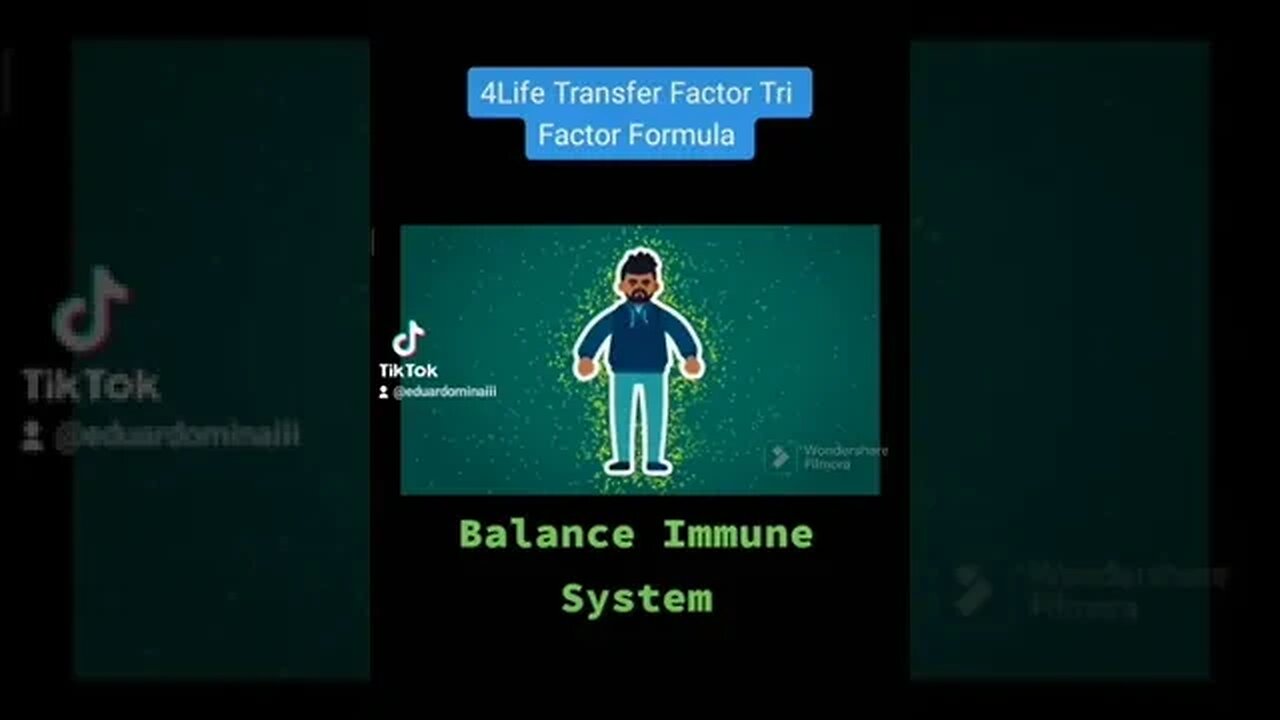 Balance your overreactive immune system by taking 4Life Transfer Factor Tri Factor Formula 👍