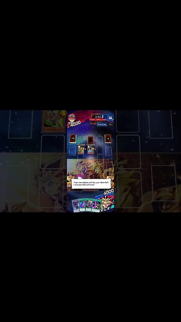 Yu-Gi-Oh! Duel Links - Mirror Force (Legend Foil Rarity) Gameplay + Animation