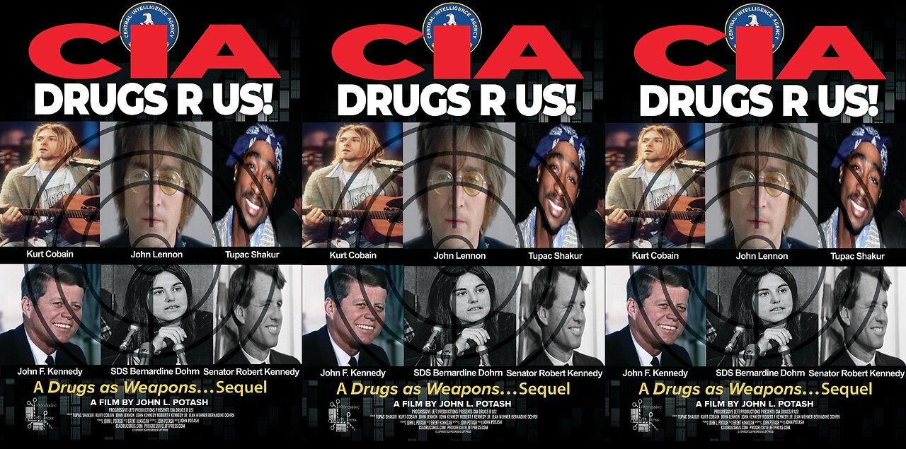 🔳🔺 CIA: DRUGS 'R' US❗️ A DRUGS AS WEAPONS...SEQUAL (2024) ▪️ JOHN L. POTASH