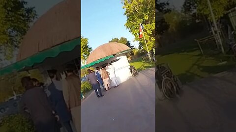 Pakistan 🇵🇰 flag at model town park #sulemansaeed #vlog #youtube