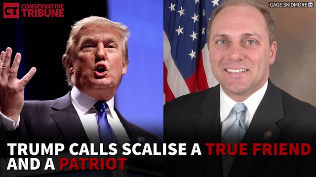 Trump Calls Scalise a True Friend and a Patriot