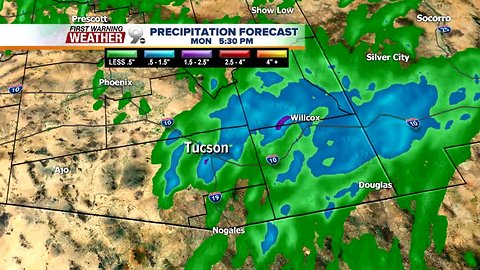 Thunderstorms to close out the weekend and sunny by midweek