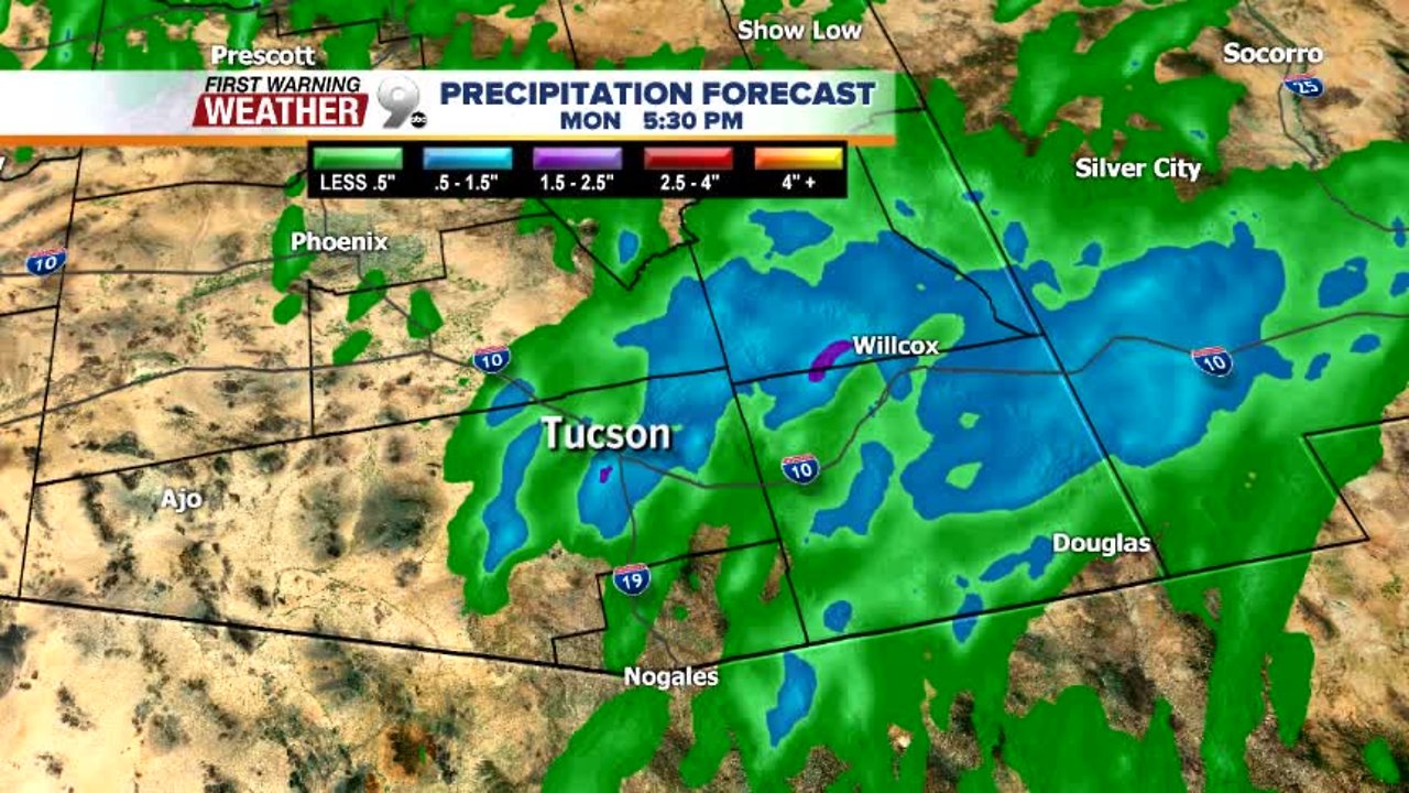 Thunderstorms to close out the weekend and sunny by midweek