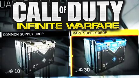 "INFINITE WARFARE SUPPLY DROP SYSTEM!" *NEW* COMMON + RARE SUPPLY DROPS COD IW! 2016 MICRO DLC!