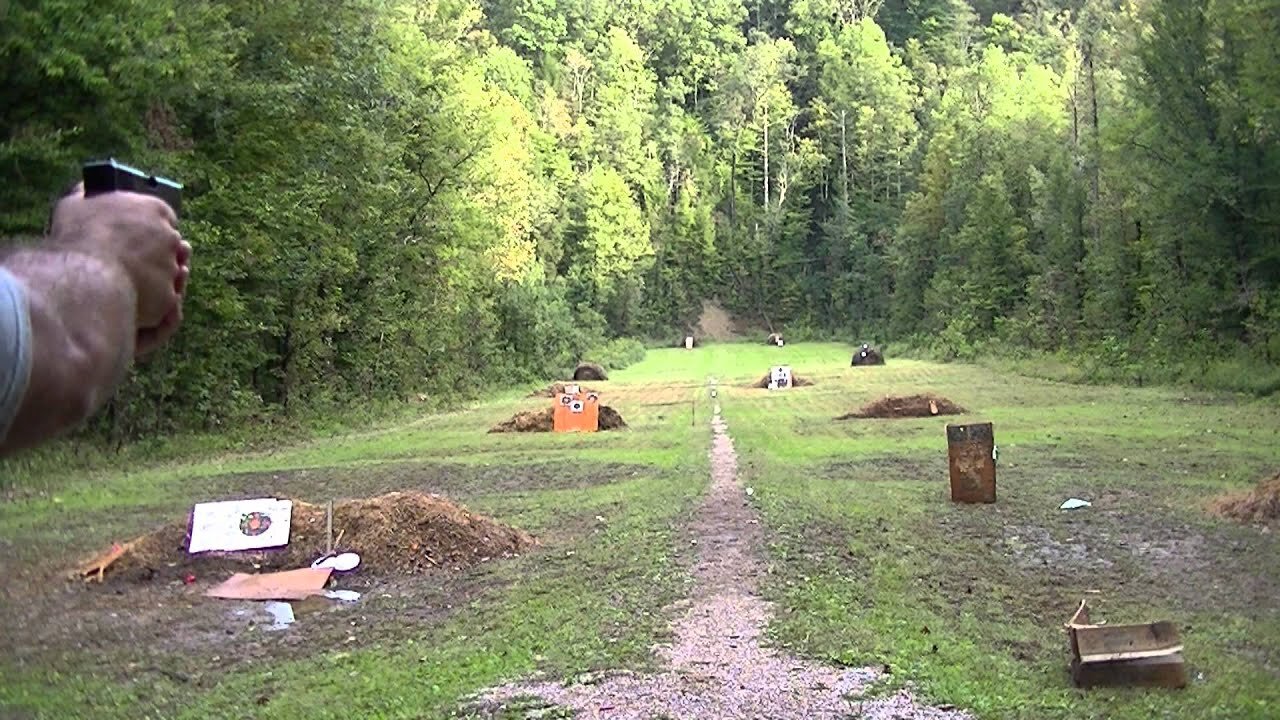 Glock 23 at 100 yards