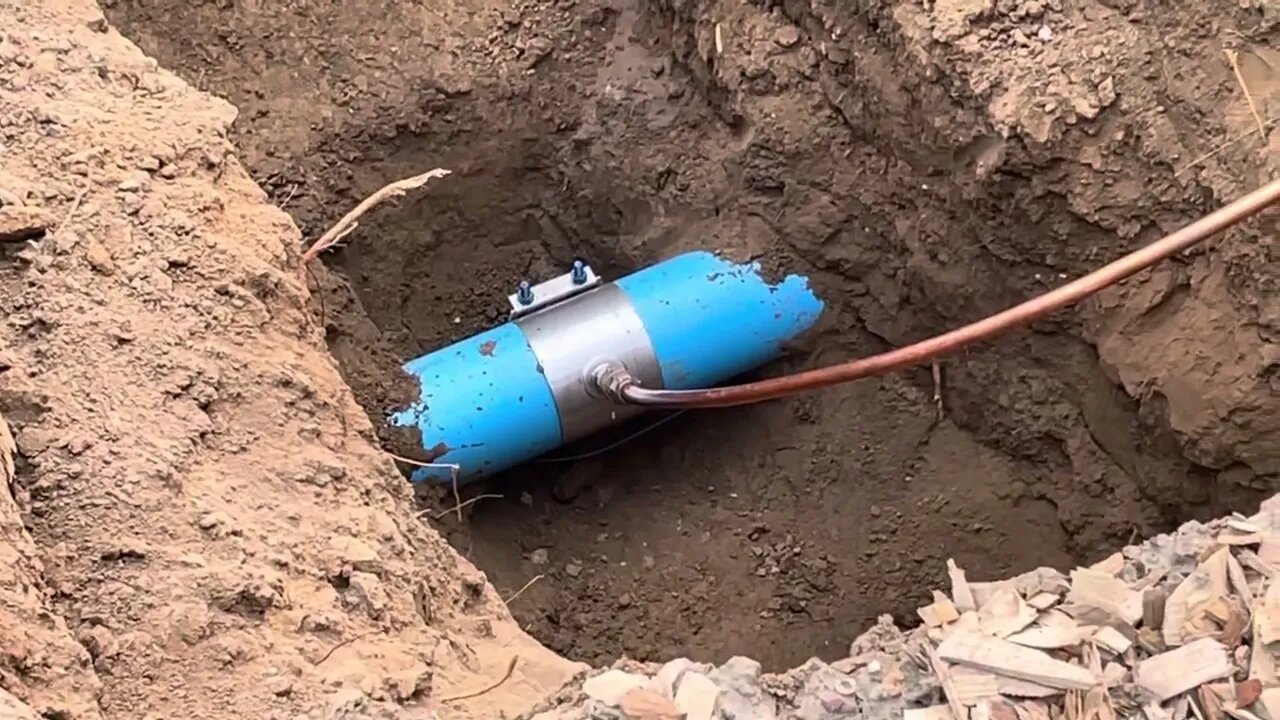 I’m Hooked Up to the new Water Main!!! Road Construction Project.