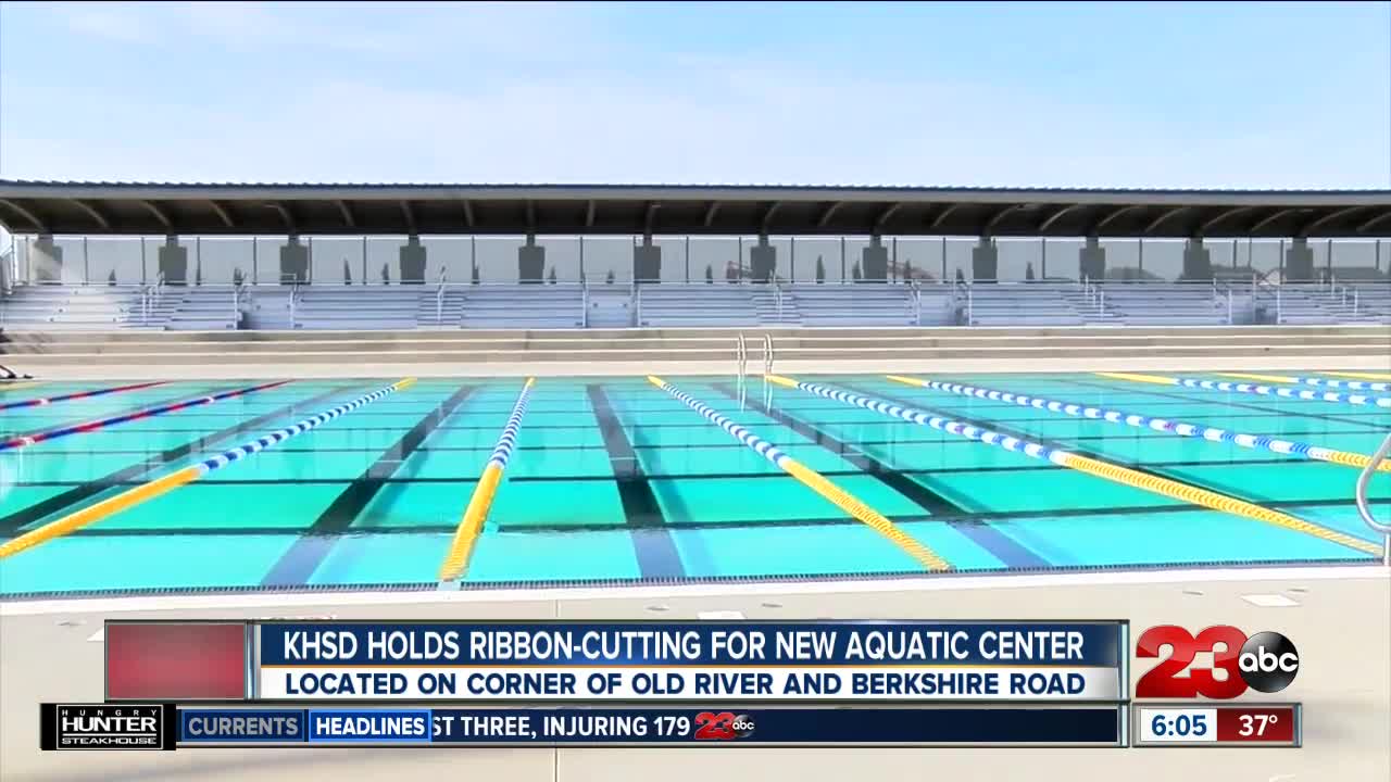 Kern High School District unveils new aquatic center