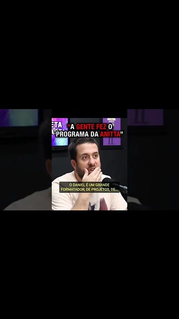 PROGRAMA DA ANITTA com Maurício Meirelles | Planeta Podcast #shorts