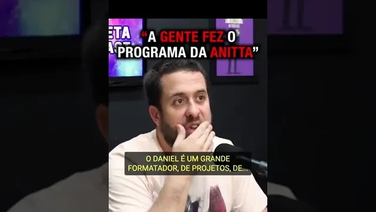 PROGRAMA DA ANITTA com Maurício Meirelles | Planeta Podcast #shorts
