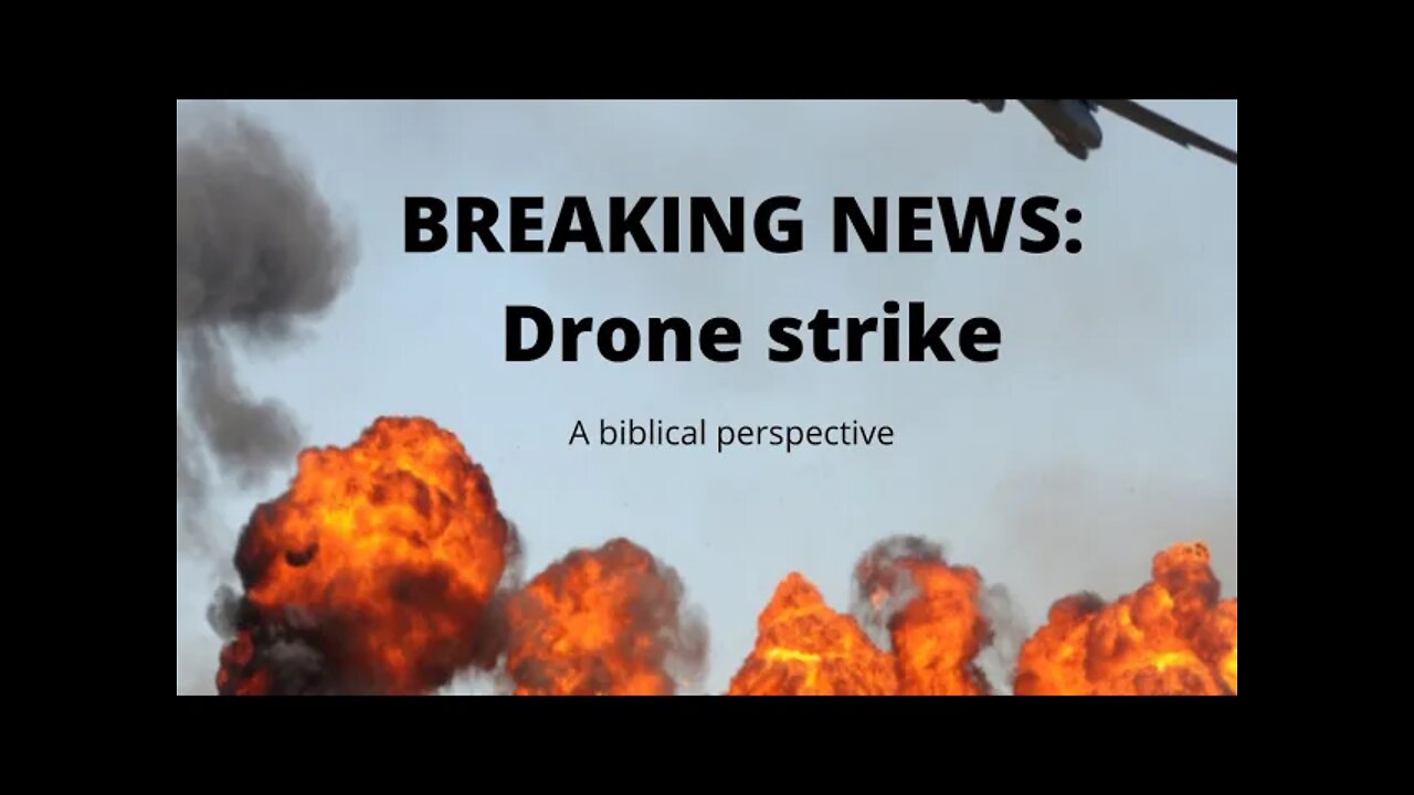 Breaking news, drone attack in Iran