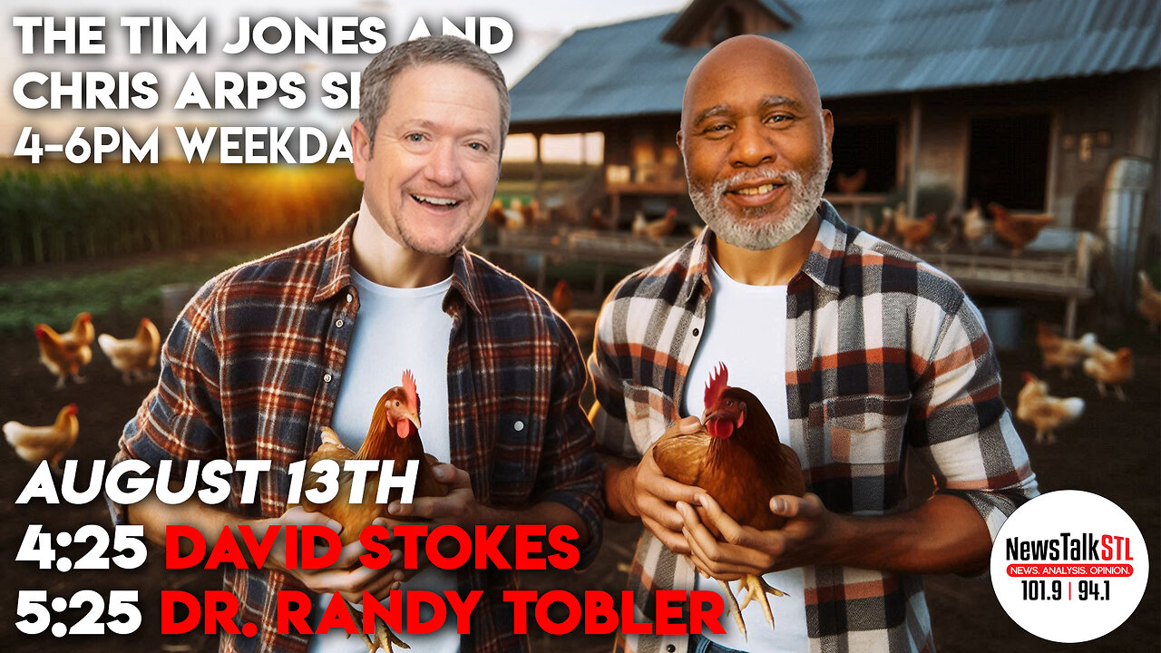 The Tim Jones and Chris Arps Show 08.13.2024 David Stokes | Dr. Randy Tobler