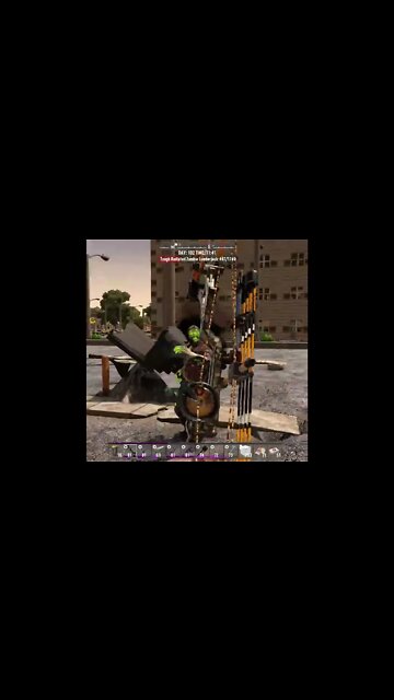 Master Archer doesn't need a gun, even for GREENIES! ---- 7 Days To Die (Apoc Now Mod)