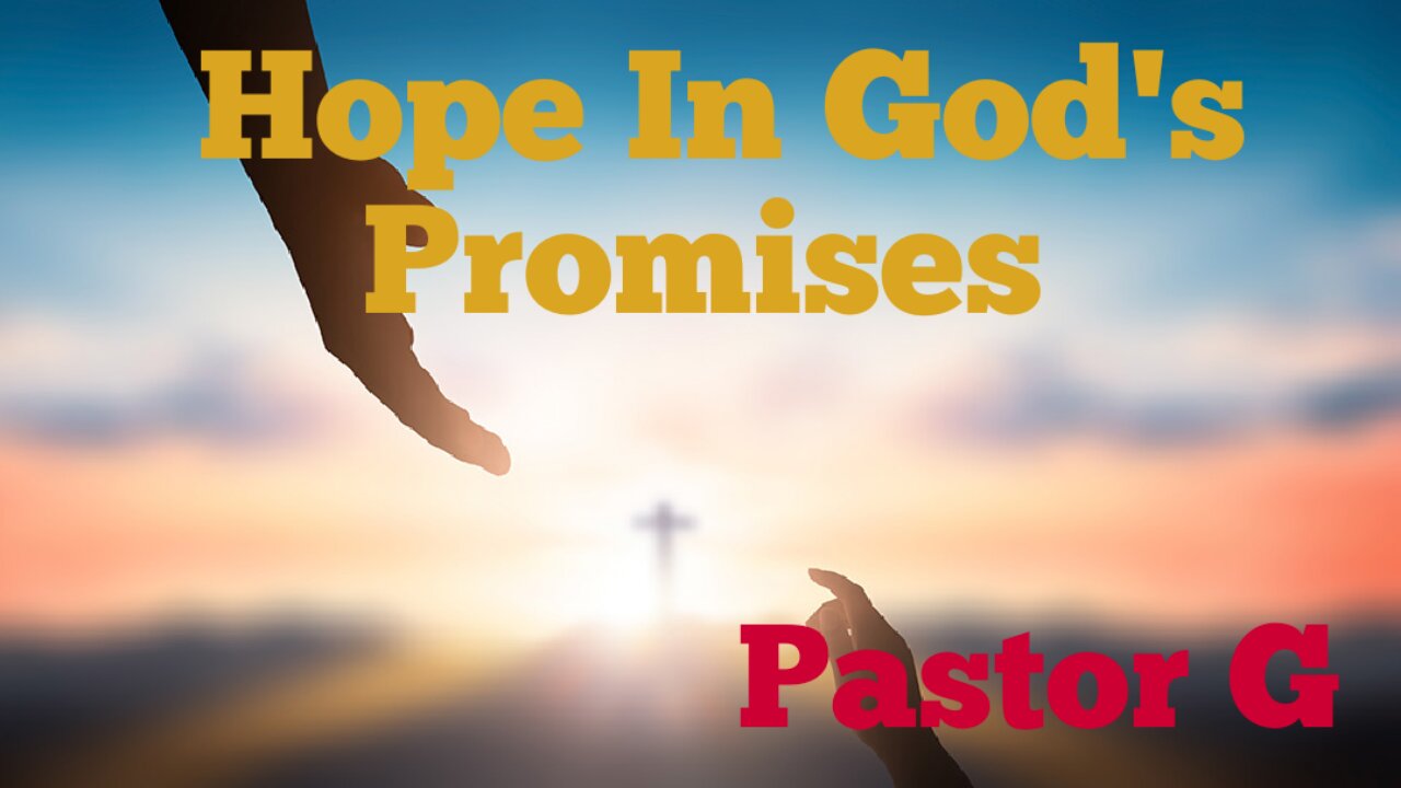 Hope In God's Promises