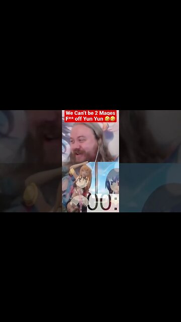 🤣 Yun Yun gets REJECTED from the PARTY We can't be 2 Mages #gaming #anime #shorts #reaction #games