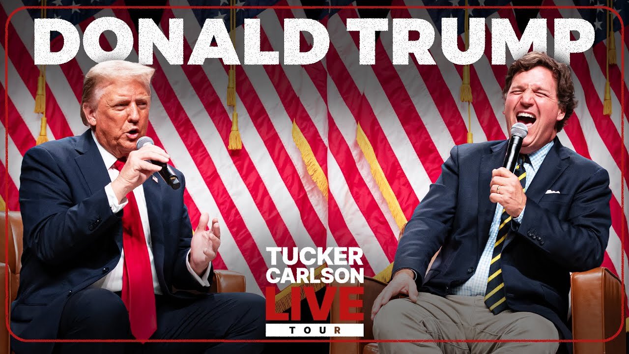 Trump MAGA - Tucker Carlson Live tour