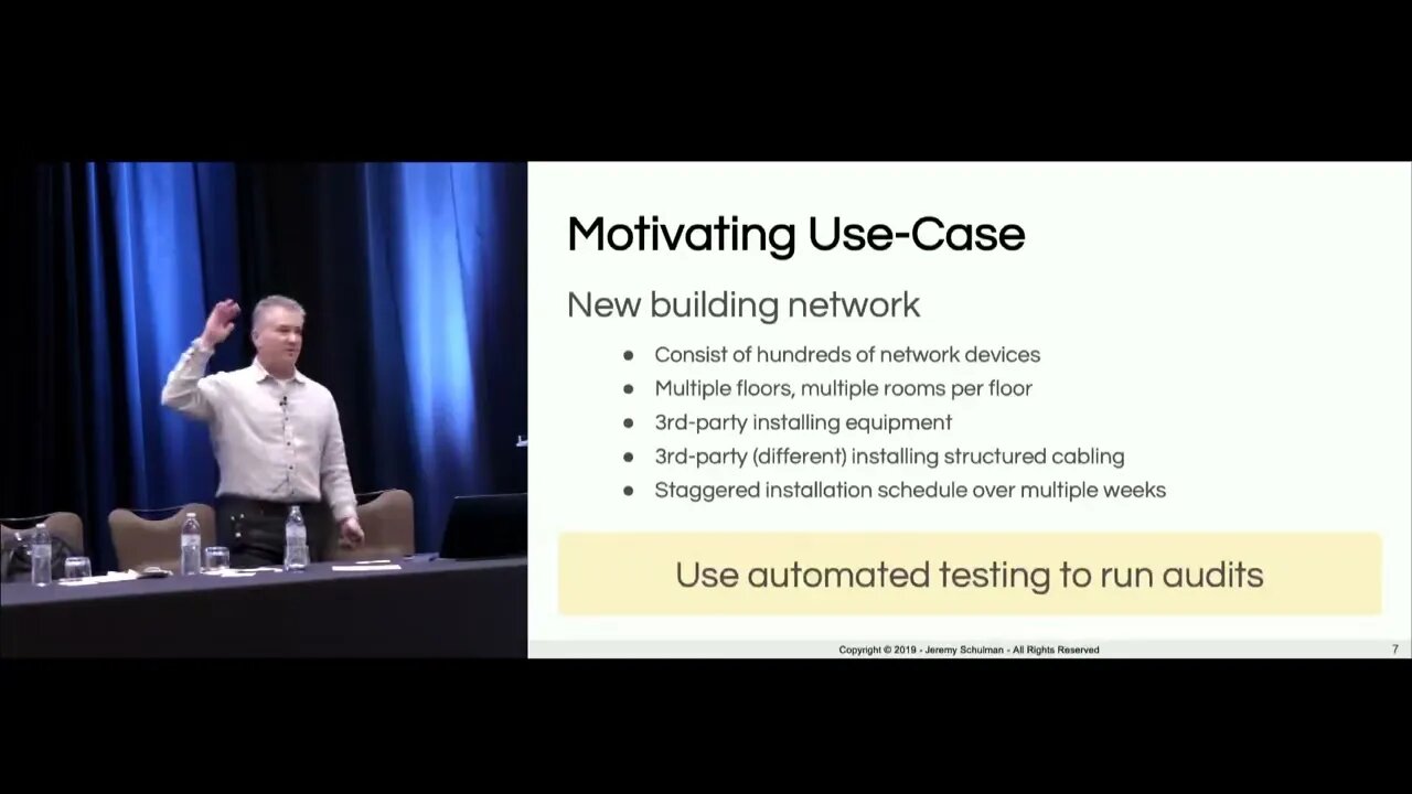 Automating Network Ready for Use Testing