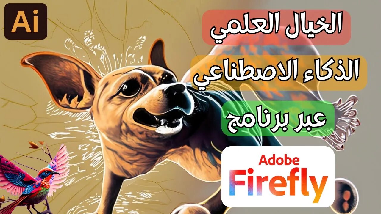 التعديل على صور الذكاء الاصطناعي مجانا عبر Adobe Firefly الخيال العلمي