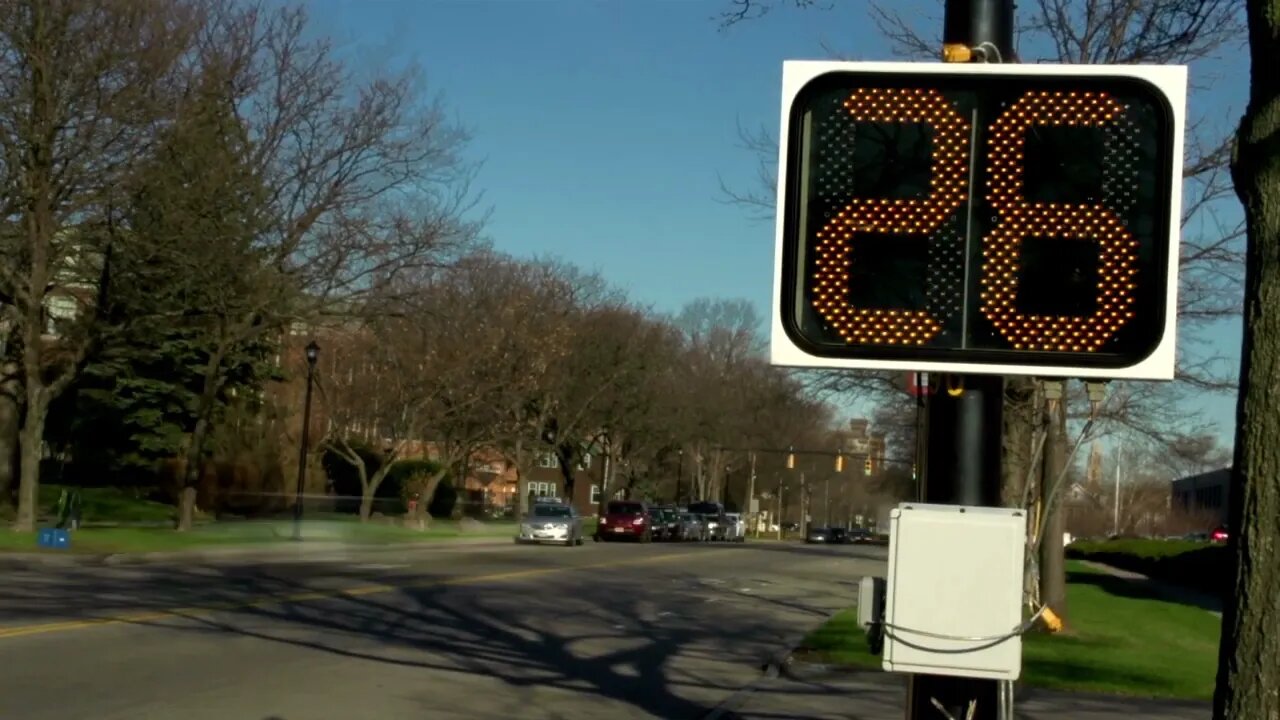 Beachfront B Roll Speed Limit Sign Time Lapse Free to Use HD Stock Video Footage