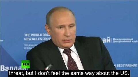 Putin Tells Everyone Exactly Who Created ISIS