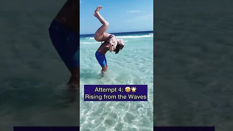 Epic Backflip Fails 😂🌊 vs. Ultimate Success 🔥🏖️ #epicfail #epicfails #swingdance #countrydance