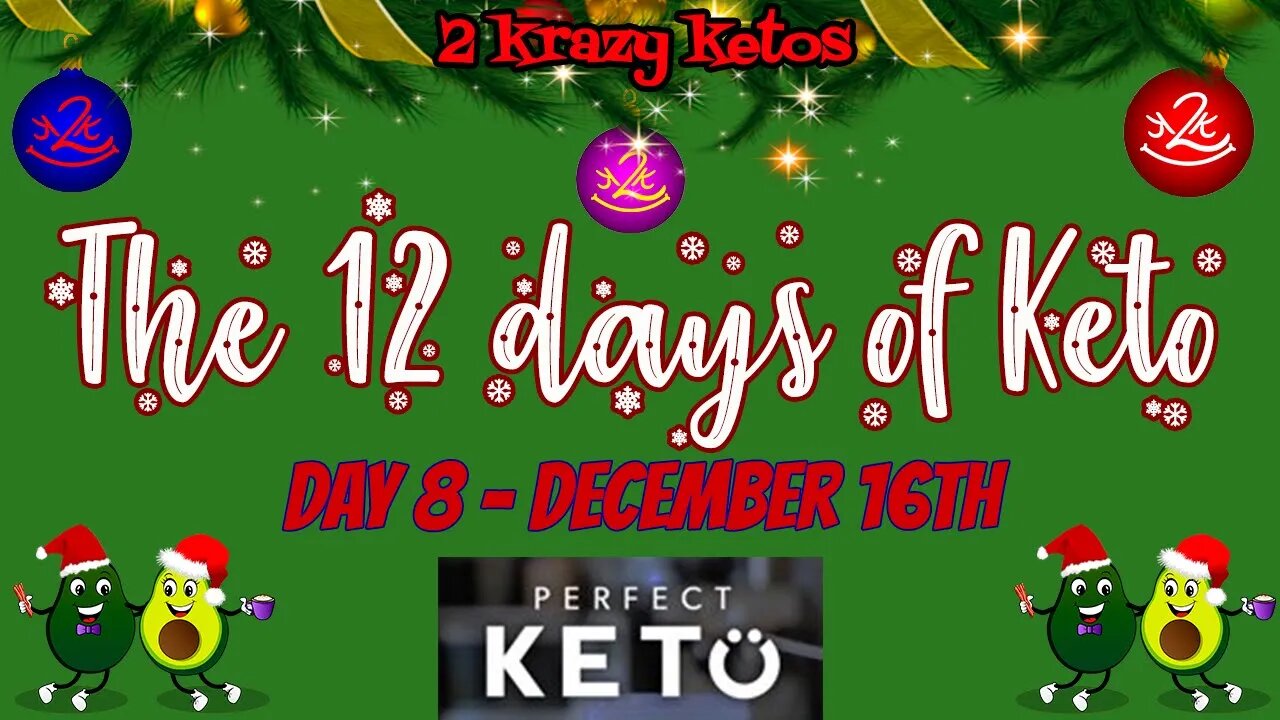 12 days of Keto Day 8 Perfect Keto - COMMENT HERE FOR GIVEAWAY